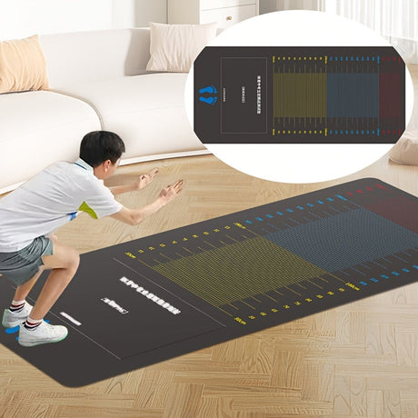 Measurement guide, with a non-slip base.