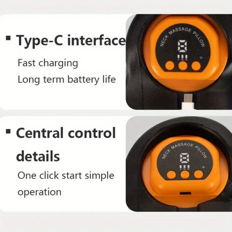 Electric shoulder massager, rechargeable.