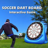 Inflatable Dart Board Game with 2 Soccer Balls