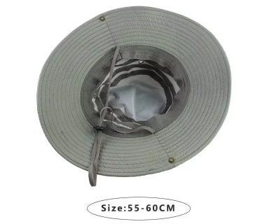 Mens Summer Bucket Hat UV Protection Wide Brim.