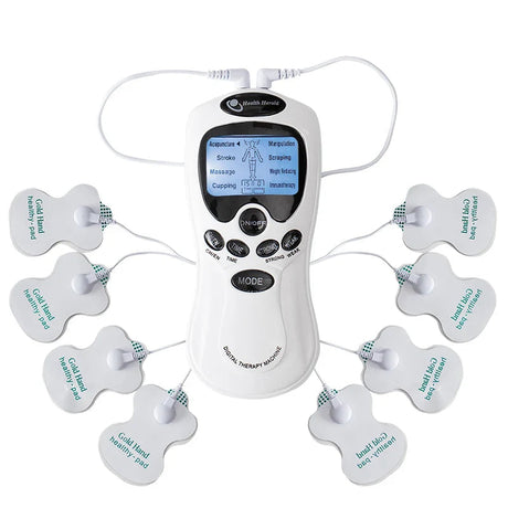 Electric pulse massager pad, battery powered.