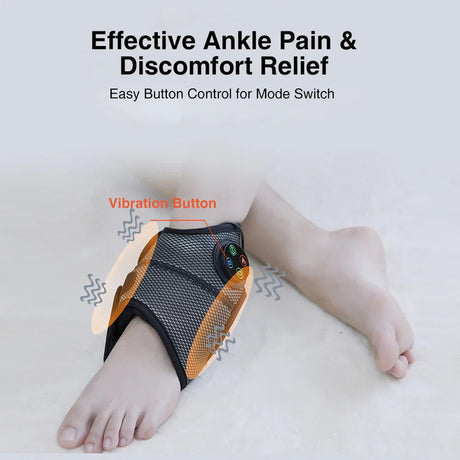 Black electric foot ankle massager.
