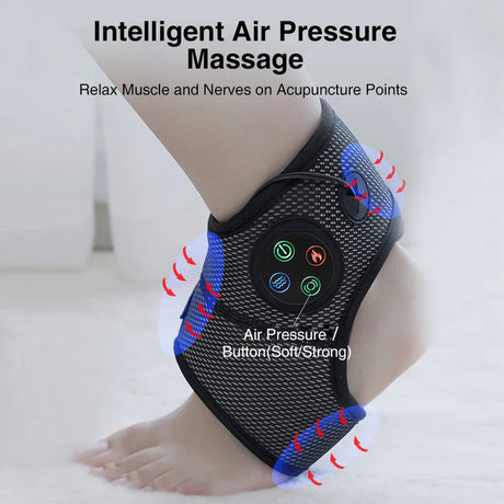 Black electric foot ankle massager.