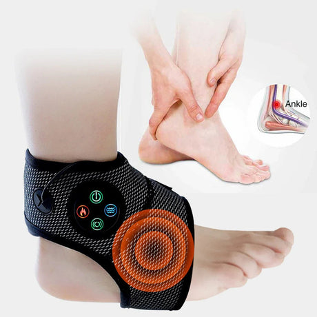 Black electric foot ankle massager.