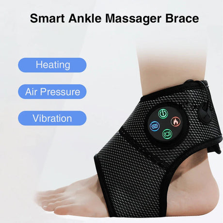 Black electric foot ankle massager.