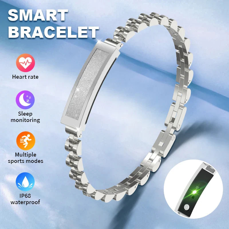 No-Screen Smart Watch Silver