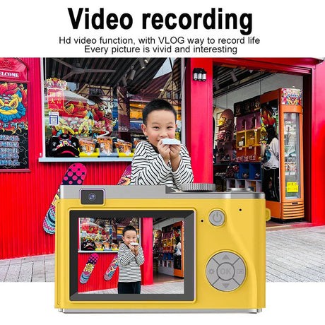 UHD yellow camera.
