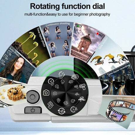 Digital Camera with Zoom Autofocus Black.