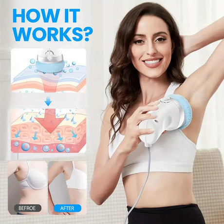 Handheld body sculpting machine.