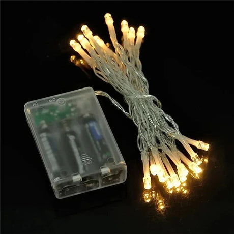 Trendbay 10M Battery-Operated LED Fairy String Lights 80 LEDs.