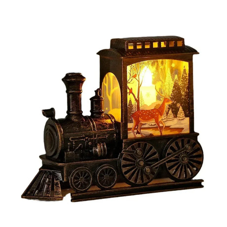 Trendbay Vintage Train LED Night Light Battery-Powered Mini Train.