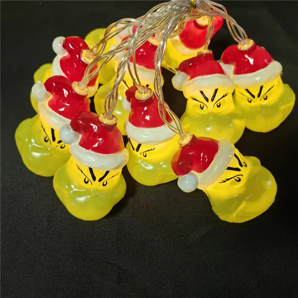 1.5M Warm White 10 LED Christmas String Lights.