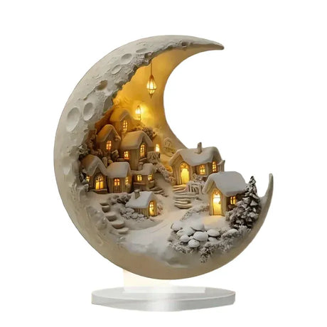 Trendbay Acrylic Christmas Desktop Ornament 20×17 cm 2D.