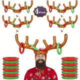 Trendbay Inflatable Antler Ring Toss Game 2-Set PVC Party Game