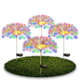 4Pack Solar Firework String Lights 360 Colorful LEDs.