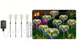 4Pack Solar Firework String Lights 360 Colorful LEDs.
