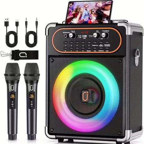 Karaoke machine.