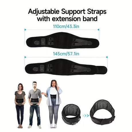 Rechargeable massager belt USB, lightweight.