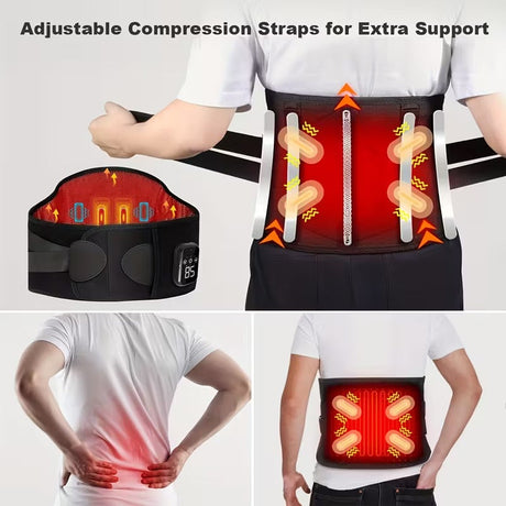 Rechargeable massager belt USB, cordless.