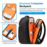 Men's Laptop Backpack Business Travel Bag