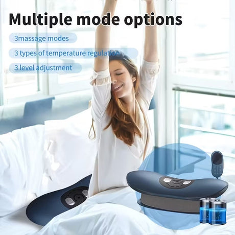 Electric lumbar massager.