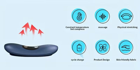 Electric lumbar massager.