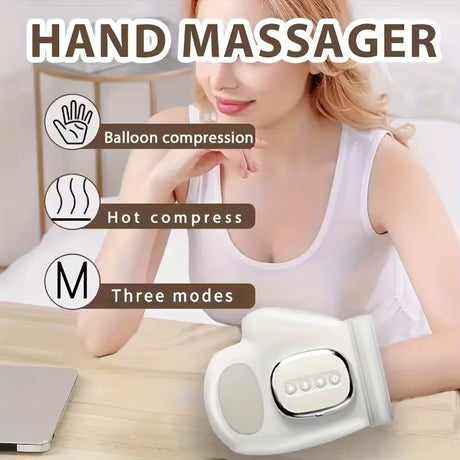 NNETM smart hand massager, rechargeable.
