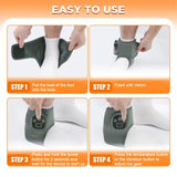 Ankle Heating Massager with Vibration & Heat Therapy