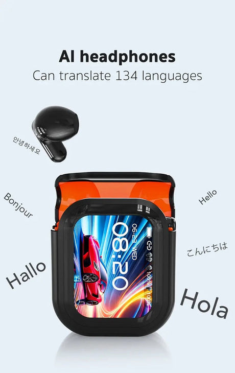 Wireless Earbuds with Language Translation & HD Sound.