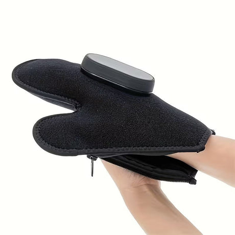 Heated hand vibration massager, lightweight.