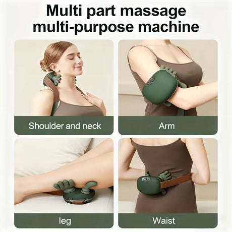 NNETM neck shoulder massager, rechargeable.