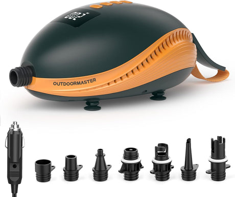 Electric SUP pump, lightweight.