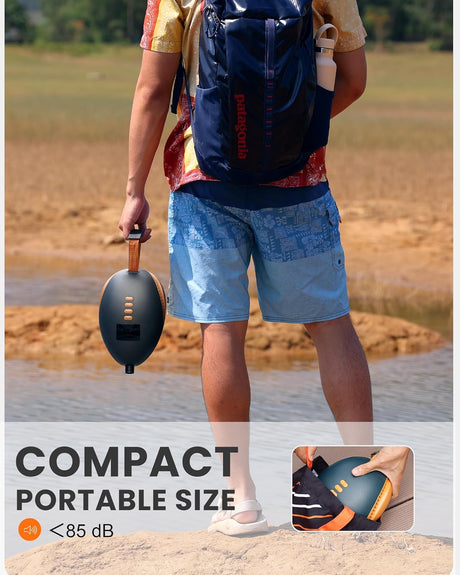 Electric SUP pump, lightweight.