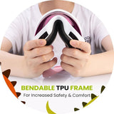 OutdoorMaster Kids Ski Goggles - Helmet Compatible Snow Goggles for Boys & Girls with 100% UV Protection-02VLT 46％-OM-6