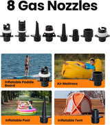 OutdoorMaster Shark inflatable air pump, 12V.