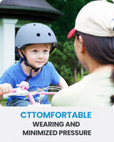 OutdoorMaster Youth & Kids Bike Helmet - Adjustable Multi-Sports Skateboard Helmet with Removable Liners for Balance Bike, Toddler Scooter, One Wheel Hoverboard-Mint Green-Small