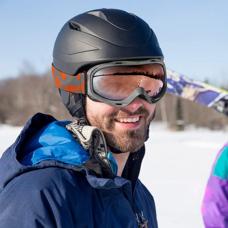 OutdoorMaster OTG Ski Goggles Over Glasses Ski/Snowboard Goggles for Men, Women & Youth 100% UV Protection-OM-5.