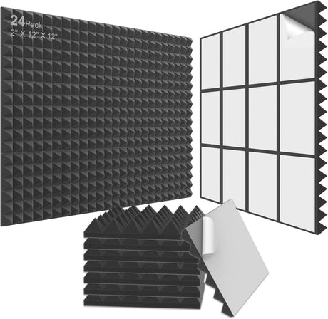 JBER Pyramid audio, 30x30x5cm, 24pcs, 30x5cm.