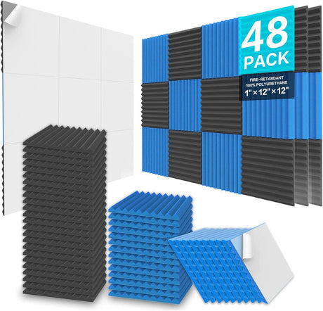 JBER black audio, 30x30x2.5cm, 48pcs, 30x2.5cm.