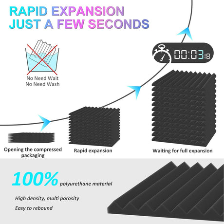 JBER audio, 30x30x2.5cm, 48pcs, 30x2.5cm.