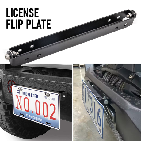 Stainless steel foldable off road winch.