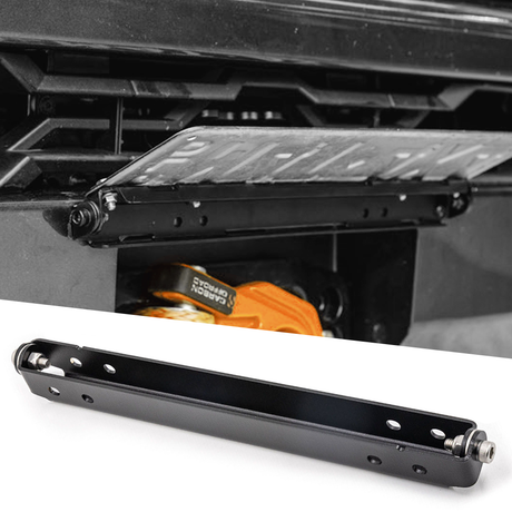 Stainless steel foldable off road winch.