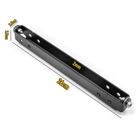 Stainless steel foldable off road winch.