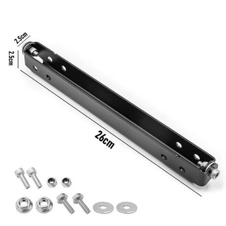 Stainless steel foldable off road winch.
