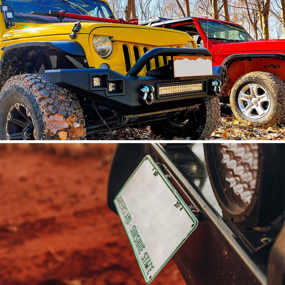 Stainless steel foldable off road winch.