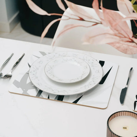 Bamboo placemats, 4 pcs.