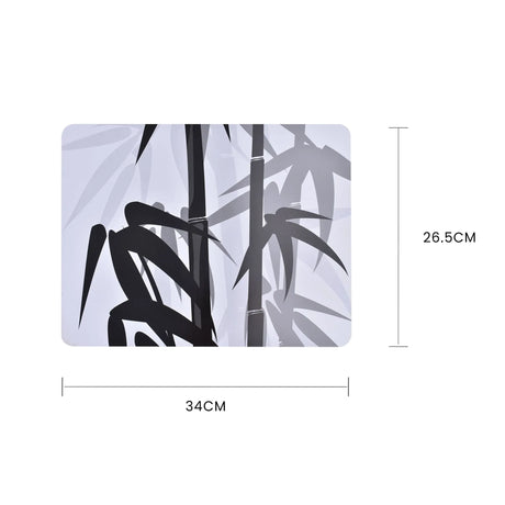 Bamboo placemats, 4 pcs.