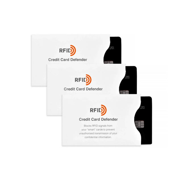 3 Pcs Rfid Card Sleeve.