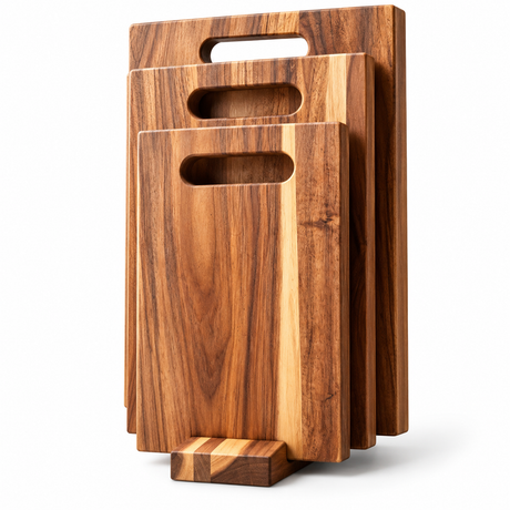 Wooden cutting board, 3pcs.