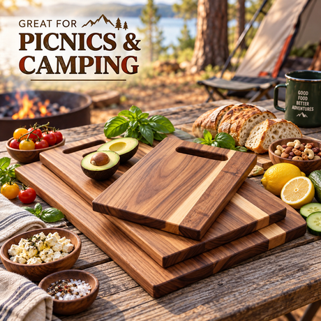 Wooden cutting board, 3pcs.